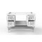 Castello Usa Alicia 48" White Vanity Base With Chrome Handles CB-VEN-48W-CHR-VBO - alternate 6